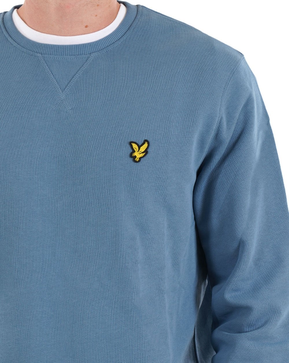 Lyle & Scott Crew Neck Sweatshirt Ocean Sky