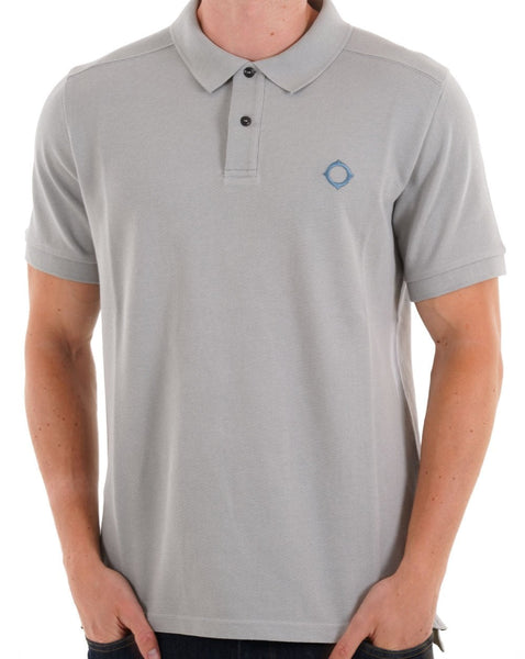 MA.STRUM Pique Polo Battleship Grey