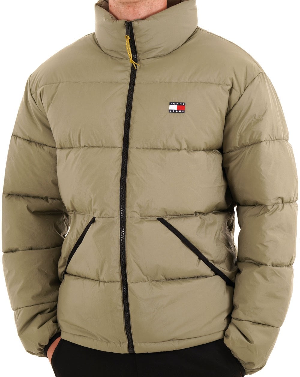 Tommy Jeans Vail Puffer Jacket Utility Sage