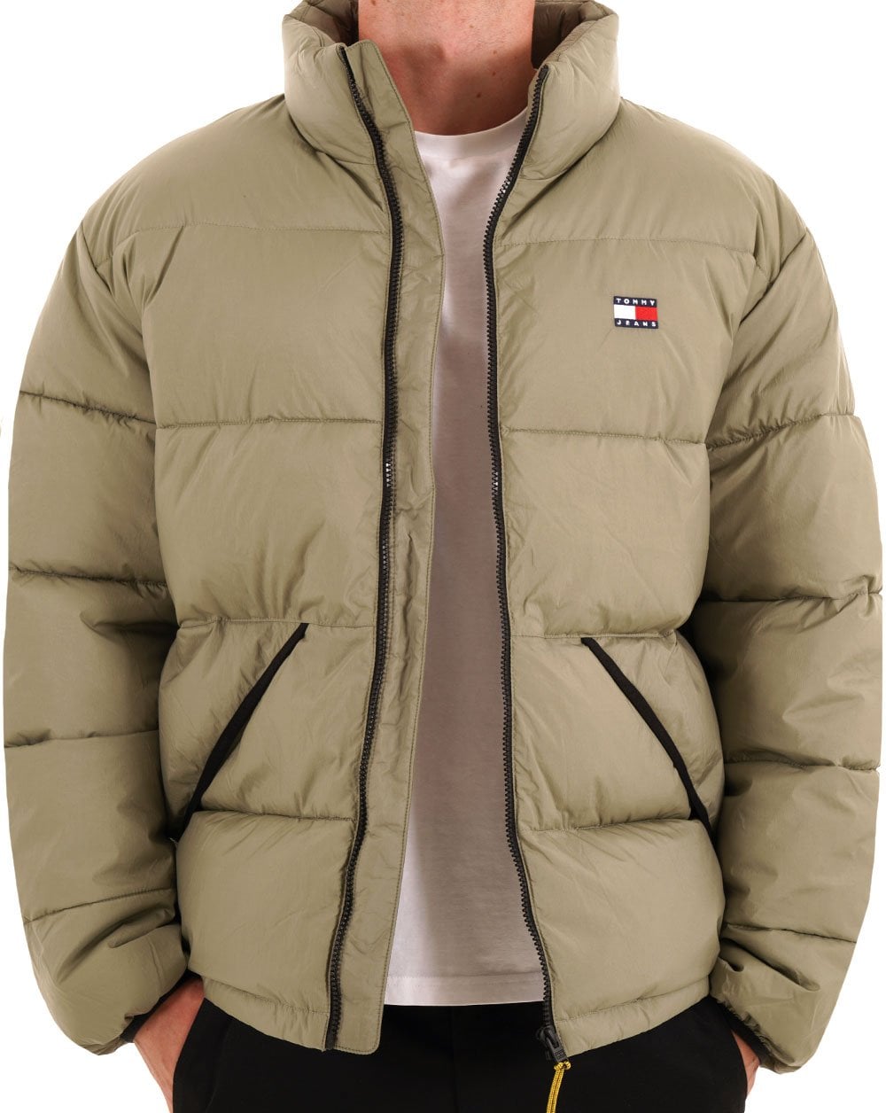 Tommy Jeans Vail Puffer Jacket Utility Sage