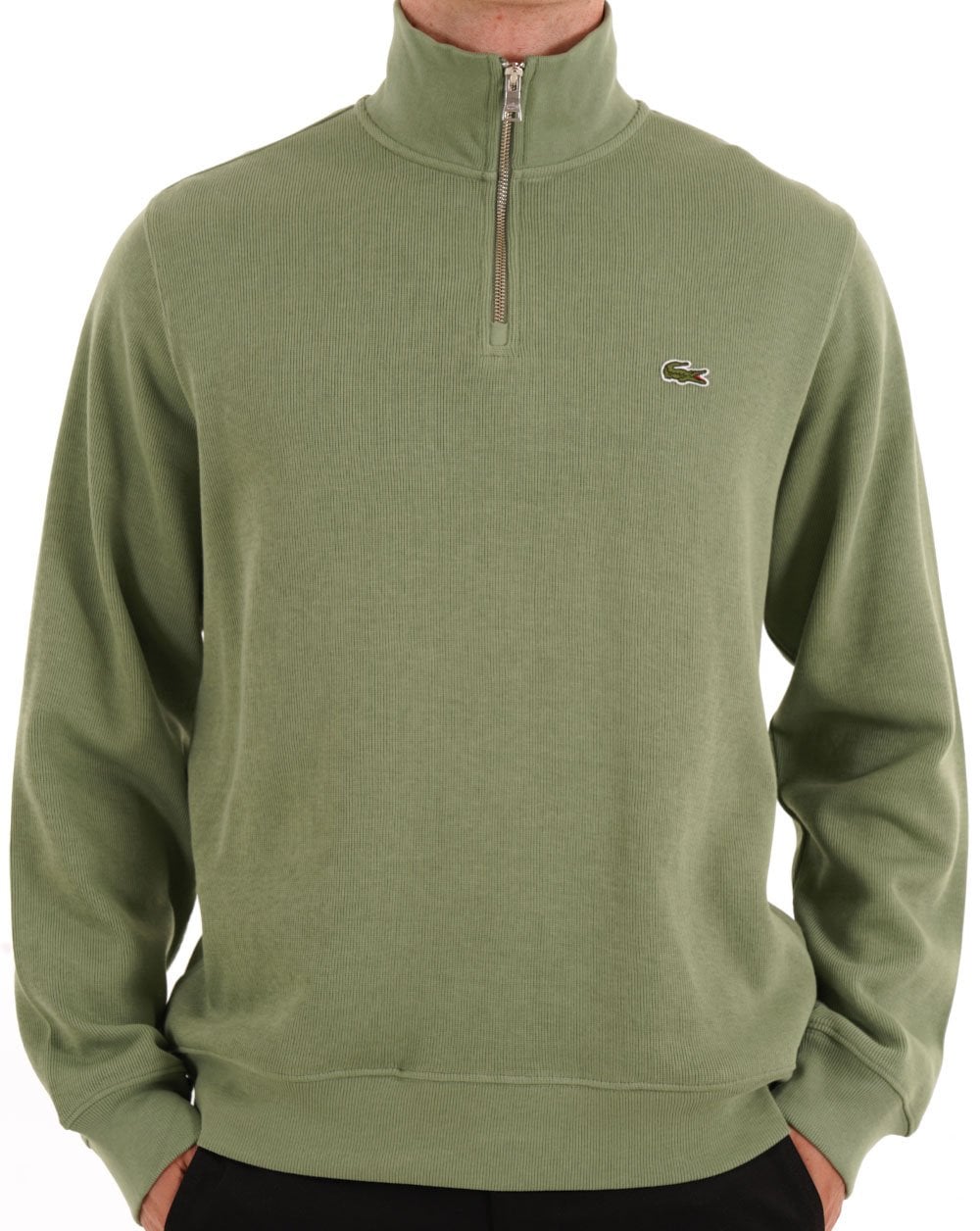 Lacoste Half Zip Sweatshirt Thyme