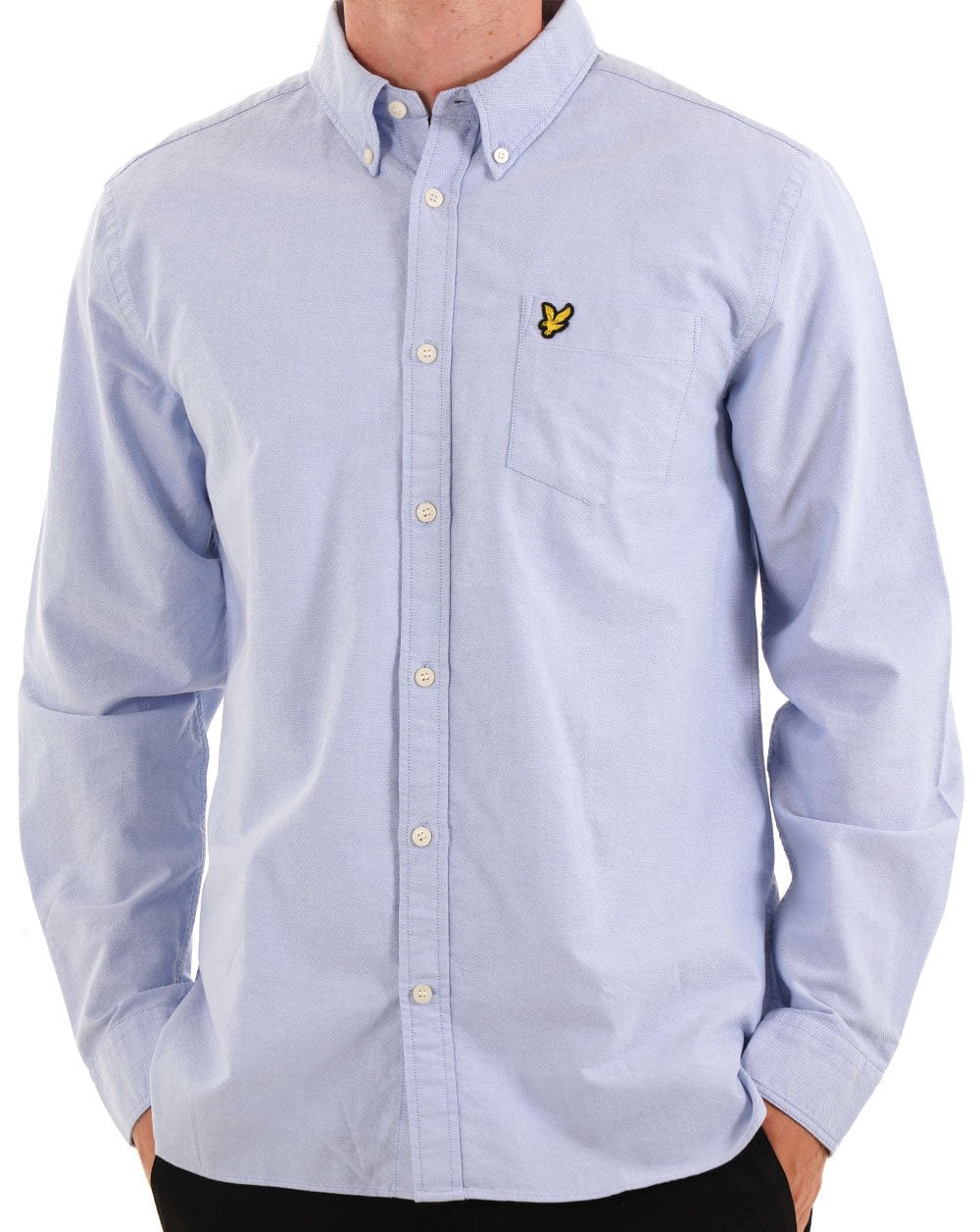Lyle & Scott Plain Oxford Shirt Riviera