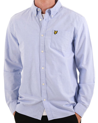 Lyle & Scott Plain Oxford Shirt Riviera