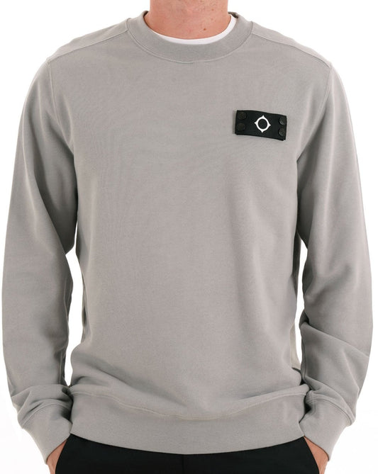MA.STRUM Neo Crew Sweatshirt Battleship Grey