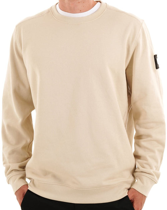 Weekend Offender Thunder Crew Sweatshirt Stone