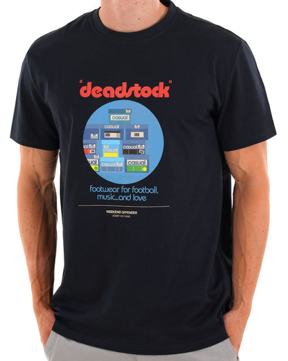 Weekend Offender Deadstock T Shirt Navy