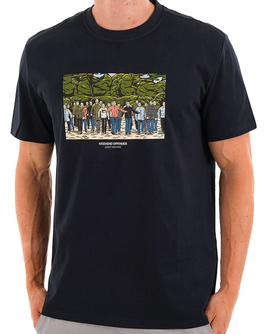 Weekend Offender GSE T Shirt Navy