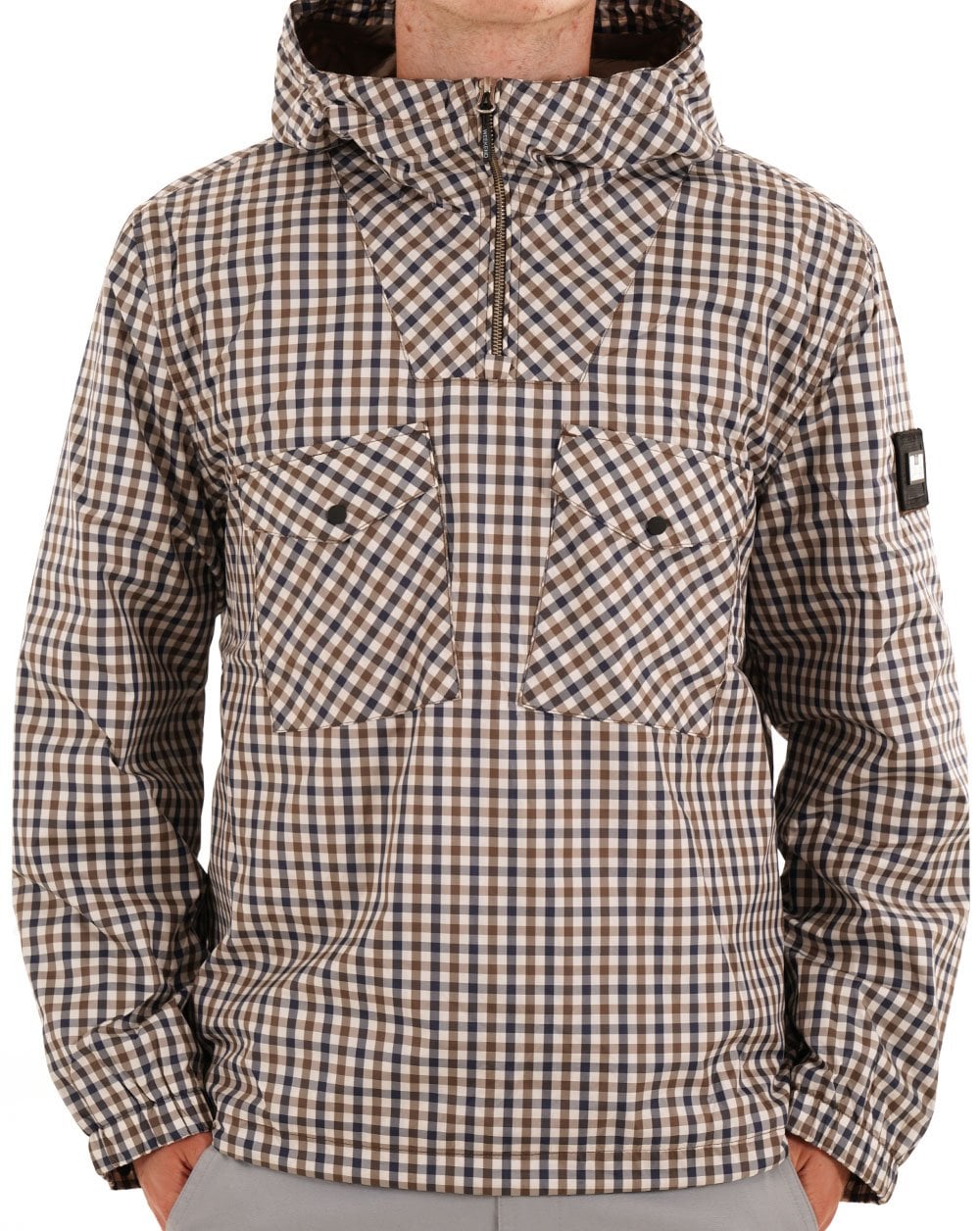 Weekend Offender Mayfield Overhead Jacket Mid House Check