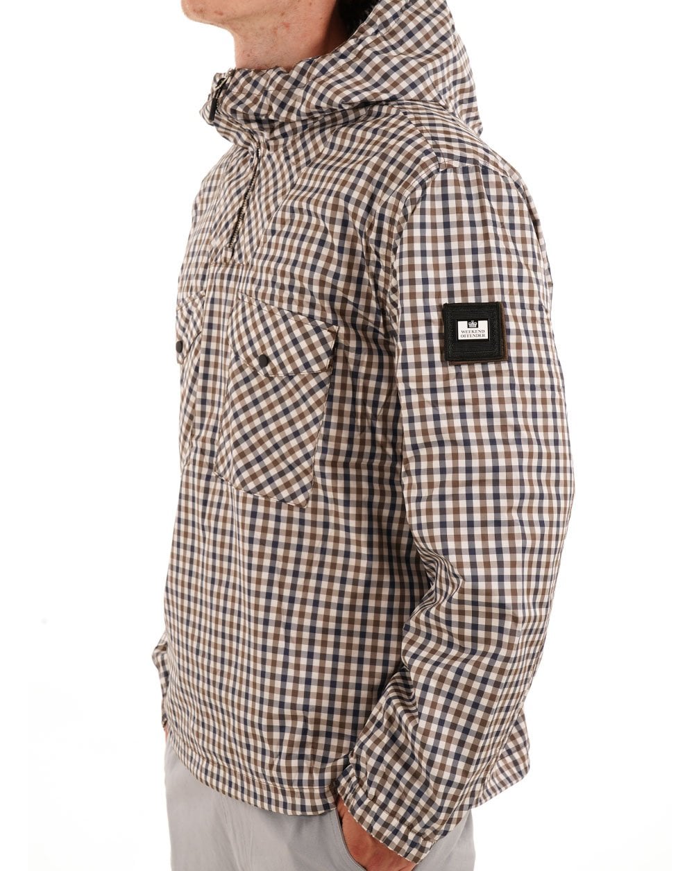Weekend Offender Mayfield Overhead Jacket Mid House Check