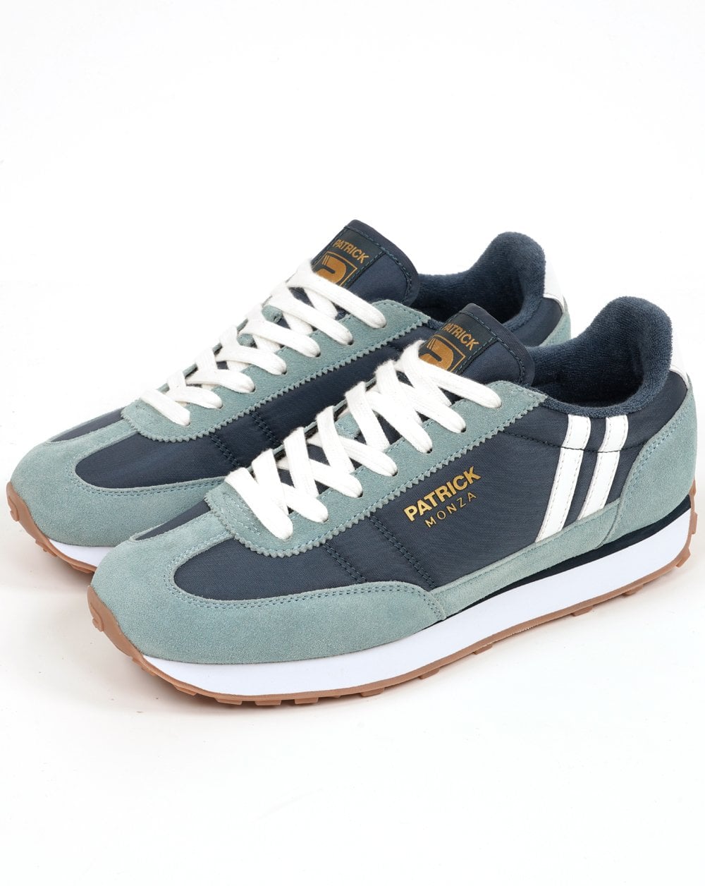 Patrick Monza Trainers Contrast Blue / White