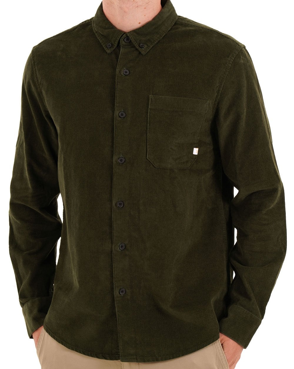 Farah Spencer Corduroy Shirt Rosemary
