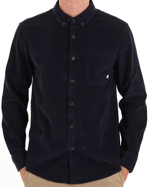 Farah Spencer Corduroy Shirt True Navy
