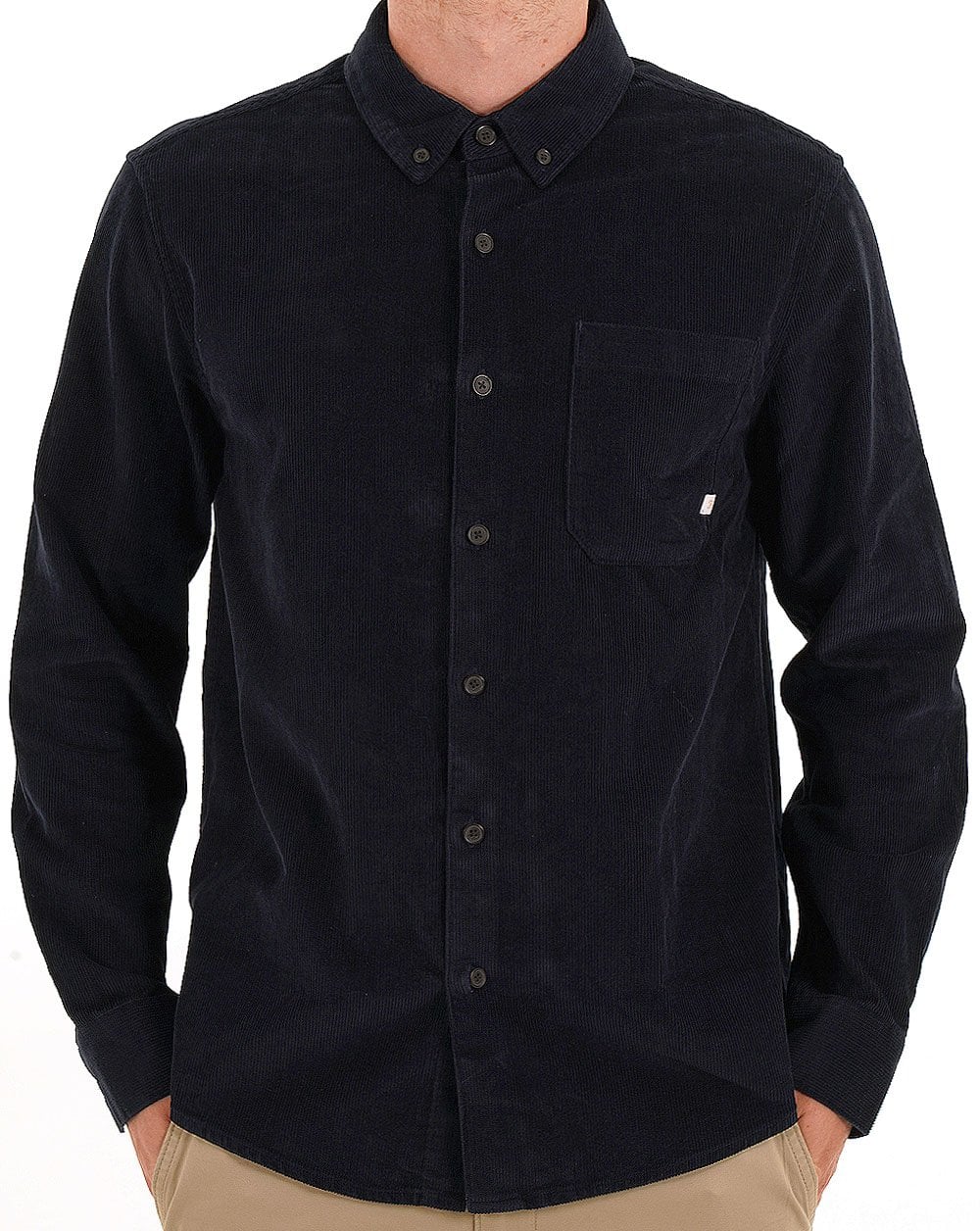Farah Spencer Corduroy Shirt True Navy