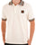 Trojan Oxford Collar Pique Polo Ecru