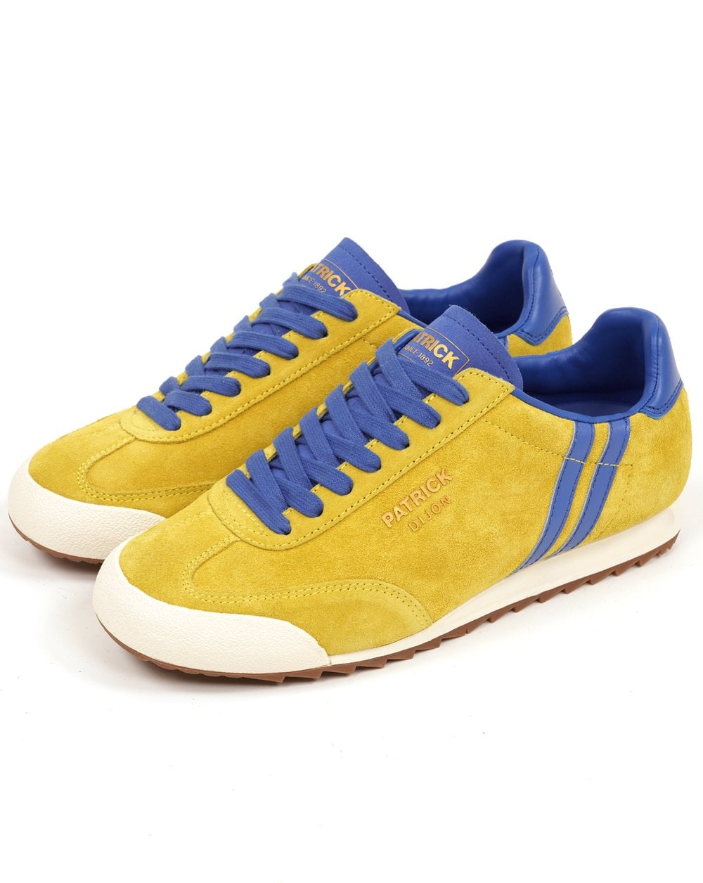 Patrick Dijon Trainers Yellow/Blue
