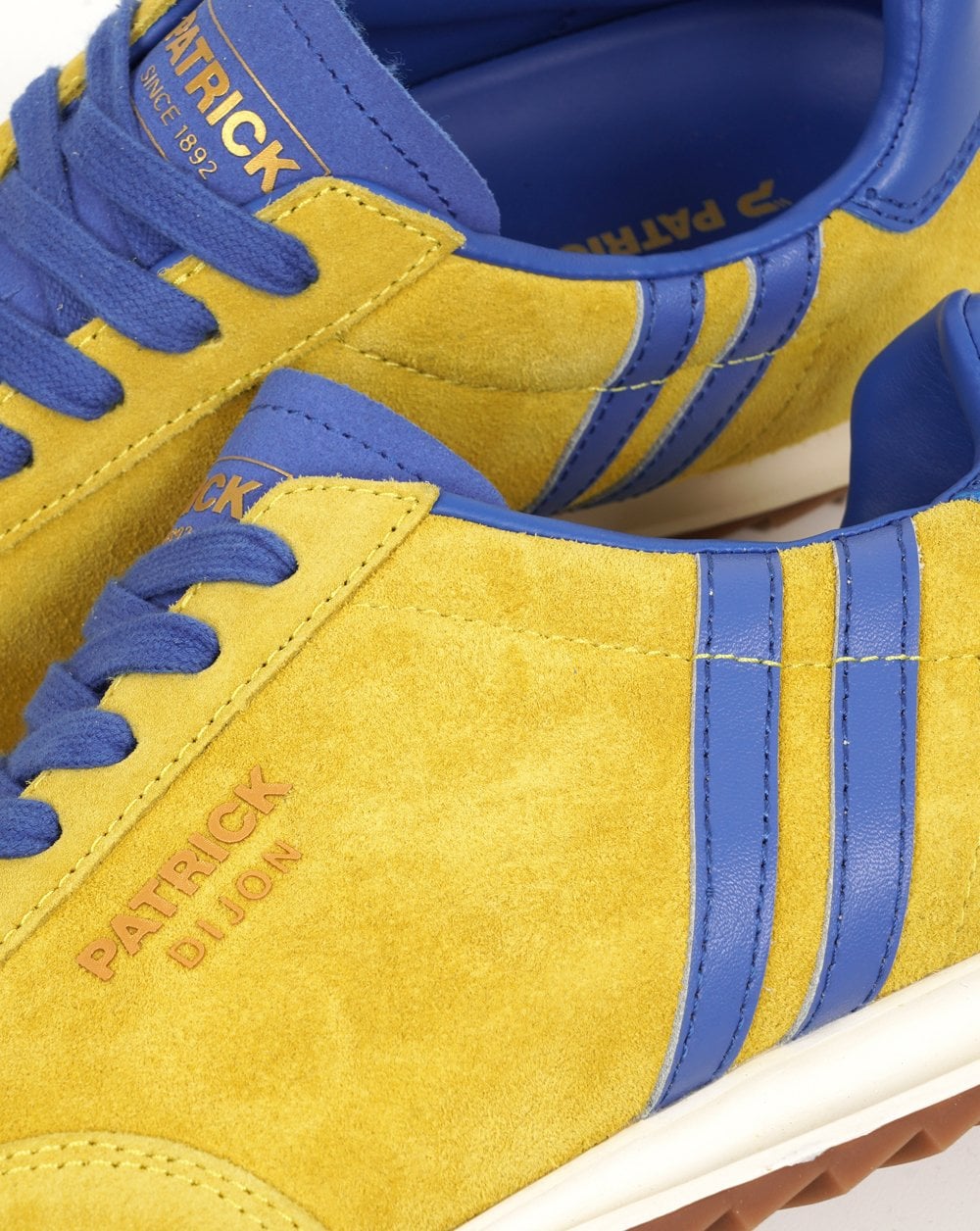 Patrick Dijon Trainers Yellow/Blue