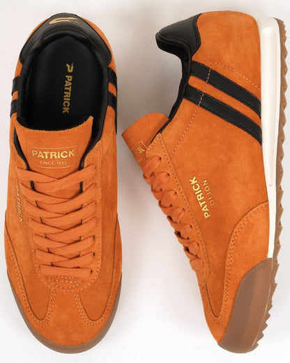 Patrick Dijon Trainers Orange/Black