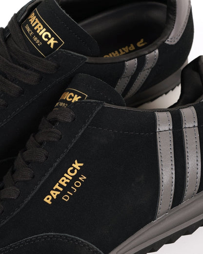 Patrick Dijon Trainers Black/Charcoal