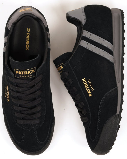 Patrick Dijon Trainers Black/Charcoal