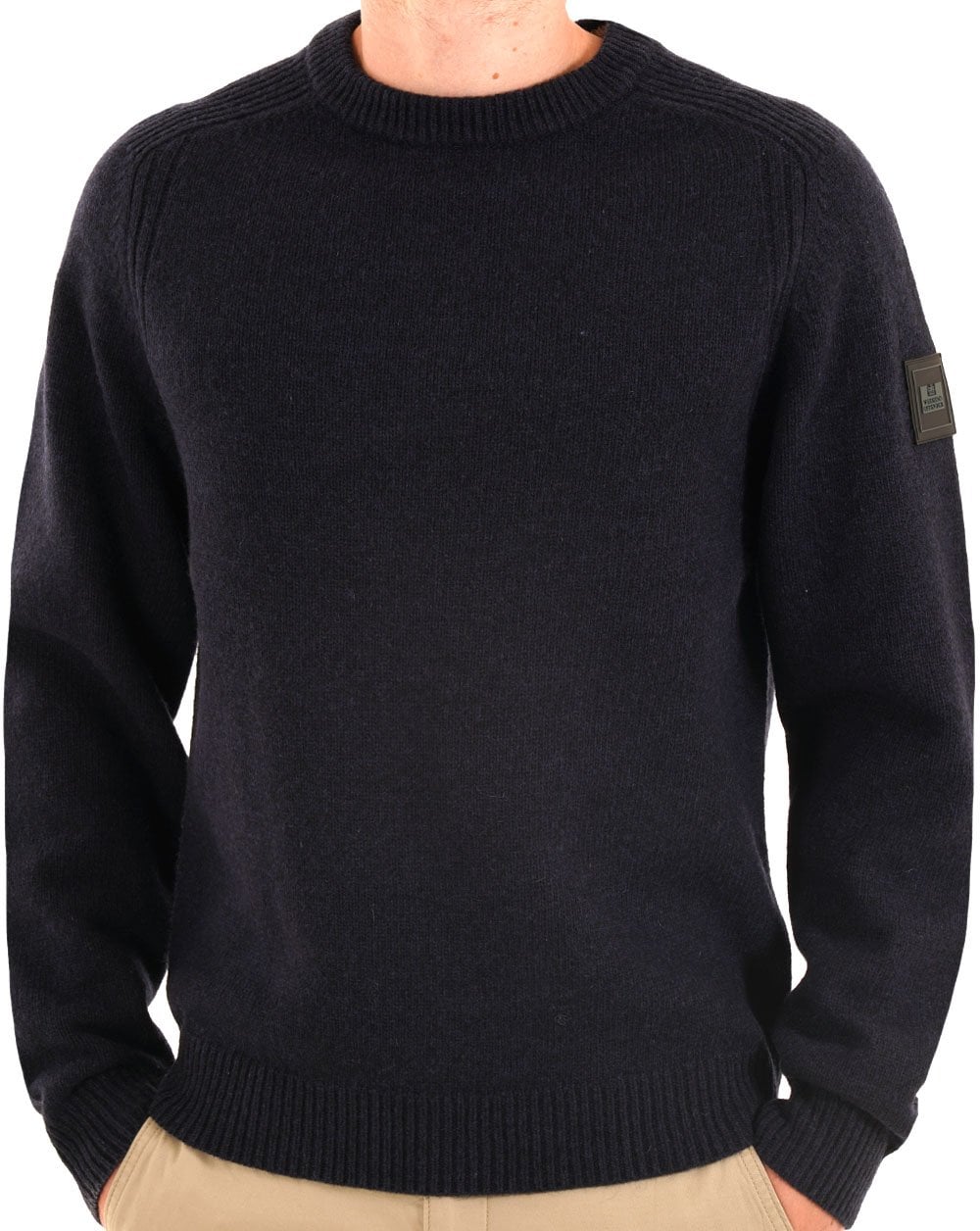 Weekend Offender Zagreb Crew Knit Navy