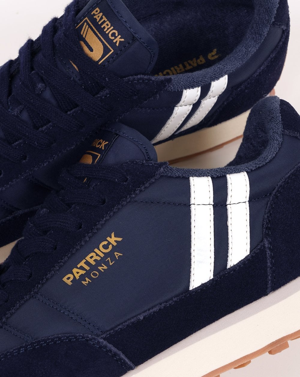 Patrick Monza Trainers Navy/White