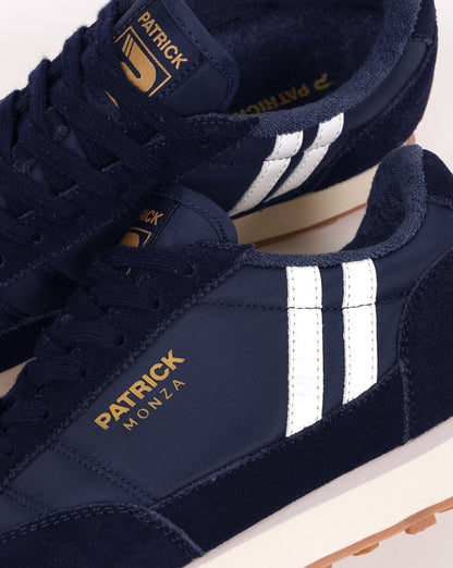 Patrick Monza Trainers Navy/White