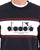 Diadora Logo Crew Sweatshirt Navy
