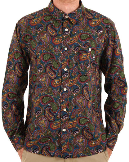 Pretty Green House Paisley Shirt Multi Coloured
