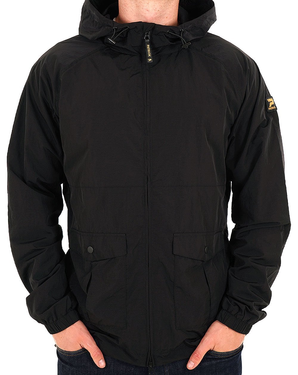 Patrick Chapman Shell Jacket Black