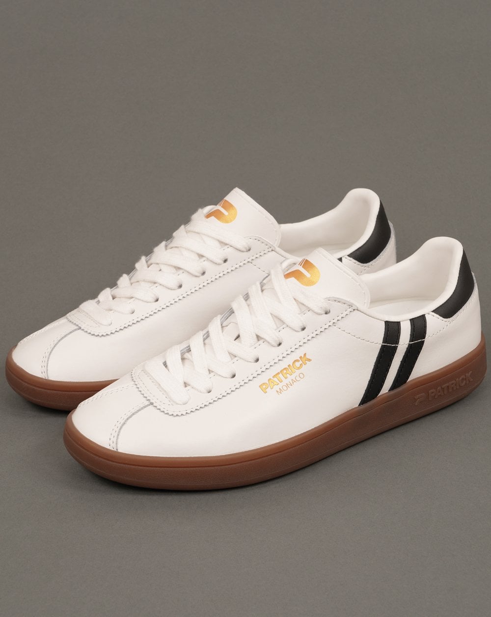 Patrick Monaco Trainers White Black