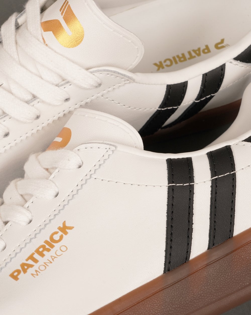 Patrick Monaco Trainers White Black