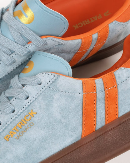 Patrick Monaco Trainers Light Blue/Orange