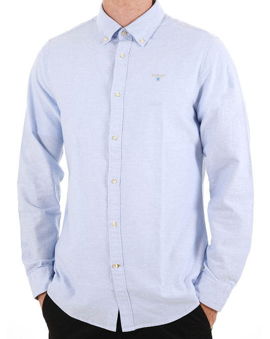Barbour Oxtown Long Sleeve Shirt Sky Blue