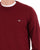 Gant Cotton Crew Neck Jumper Dark Red