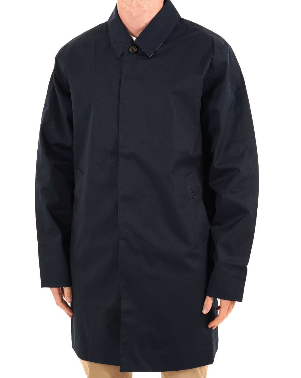 Barbour Lorden Waterproof Mac Navy