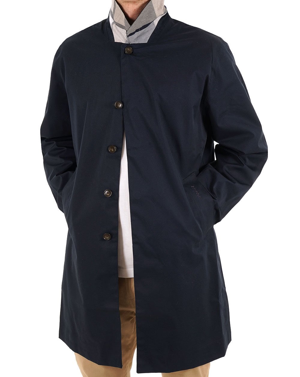 Barbour Lorden Waterproof Mac Navy