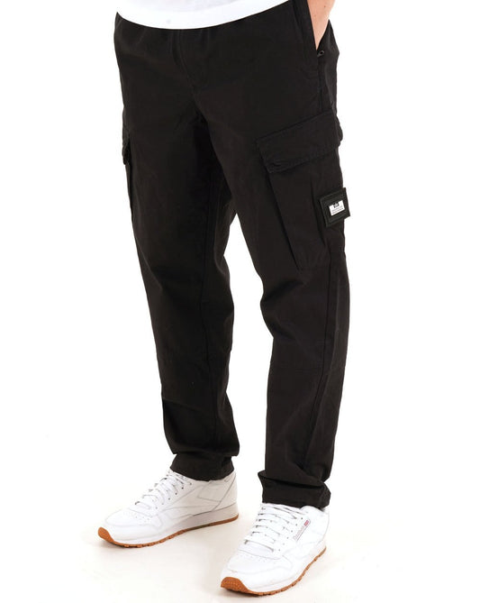 Weekend Offender Eldon Relaxed Cargo Pants Black