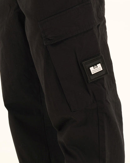 Weekend Offender Eldon Relaxed Cargo Pants Black