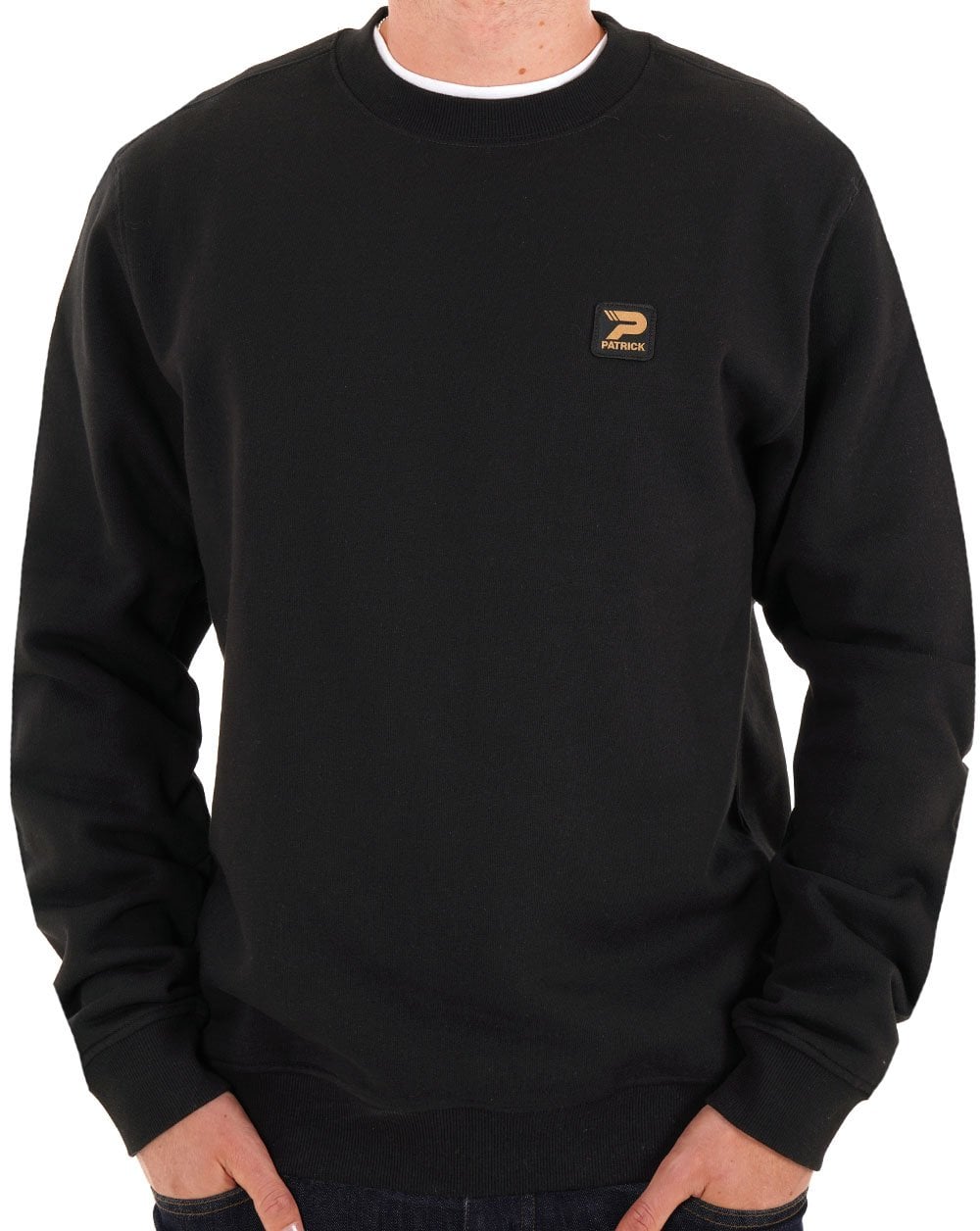 Patrick Oscar Crew Sweat Black