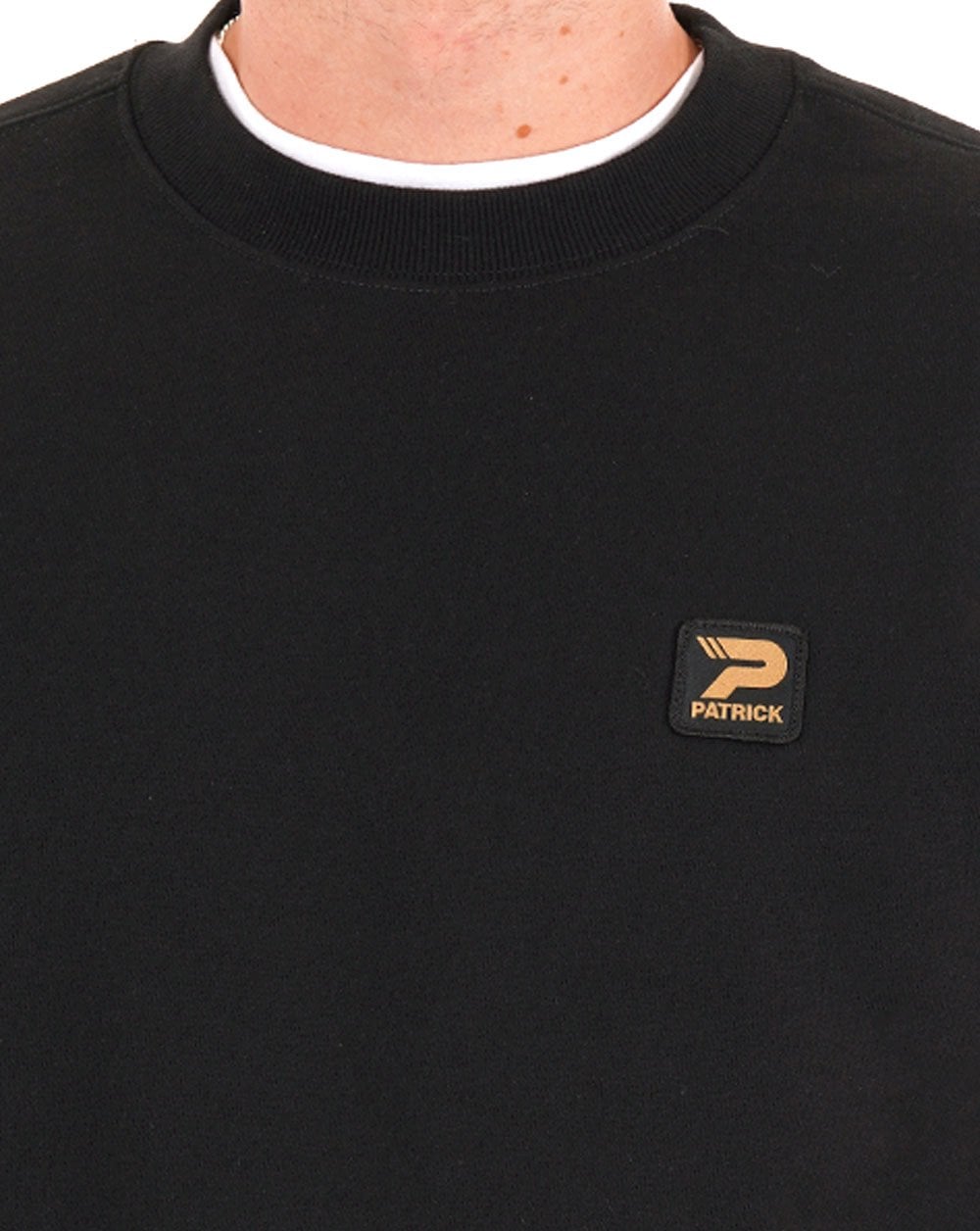 Patrick Oscar Crew Sweat Black