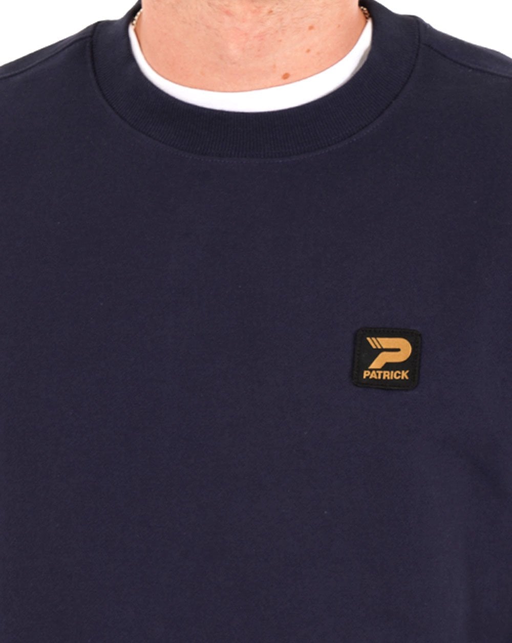Patrick Oscar Crew Sweat Navy