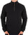 Patrick Harlem 1/4 Zip Sweat Black