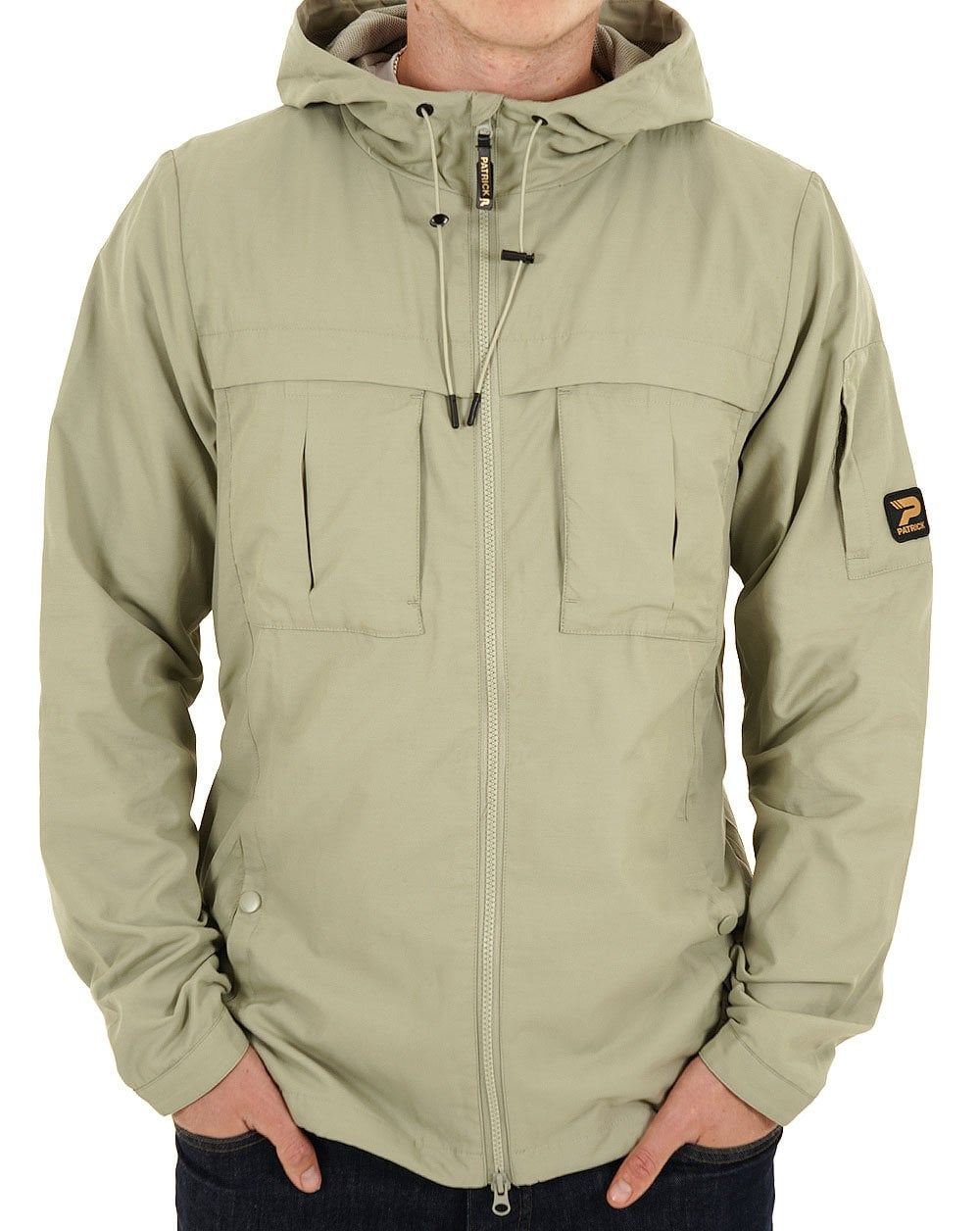 Patrick William Hooded Jacket Khaki
