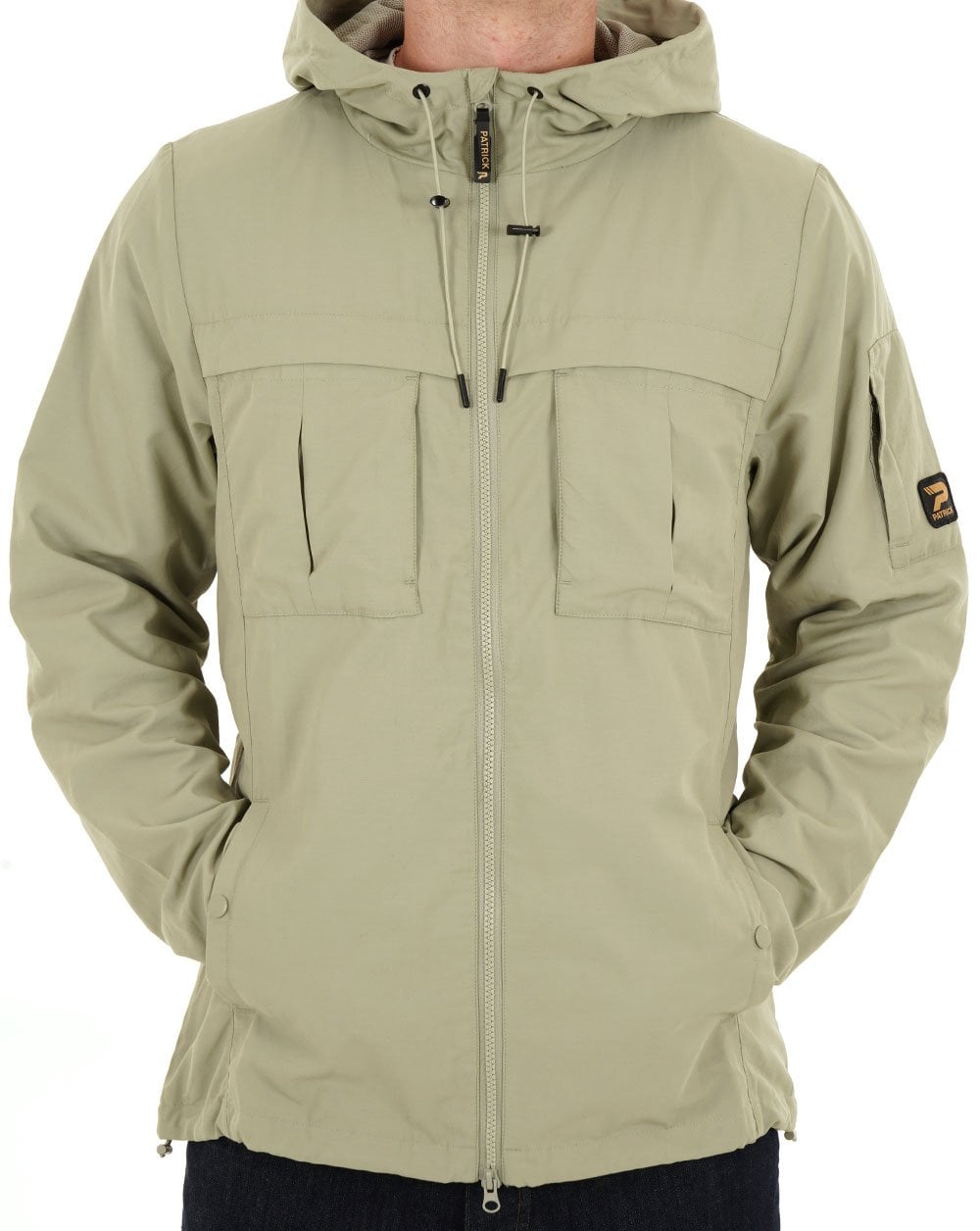 Patrick William Hooded Jacket Khaki