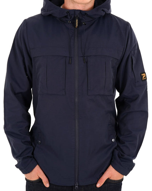 Patrick William Hooded Jacket Navy