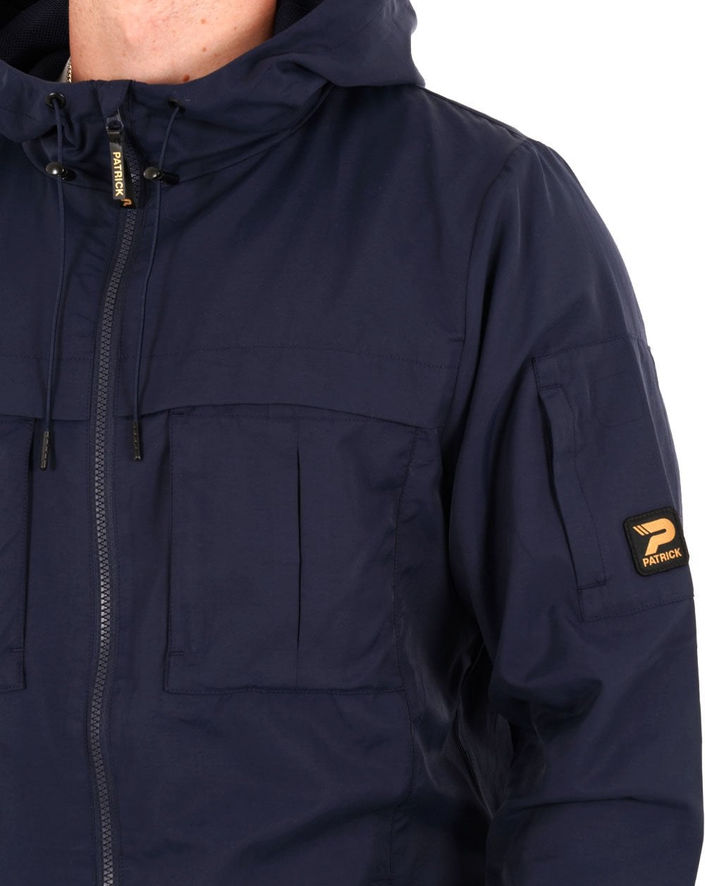 Patrick William Hooded Jacket Navy