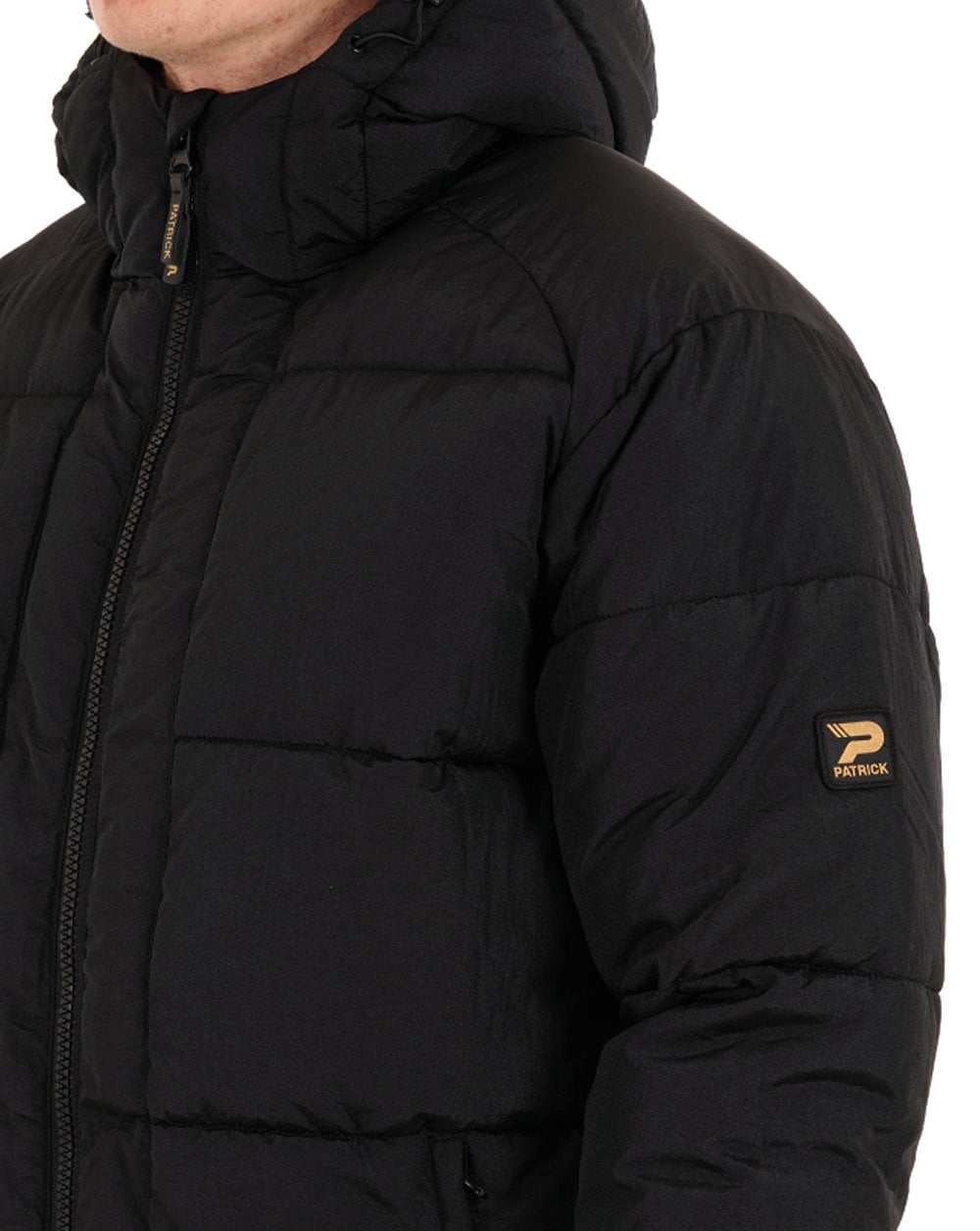 Patrick Noah Padded Jacket Black
