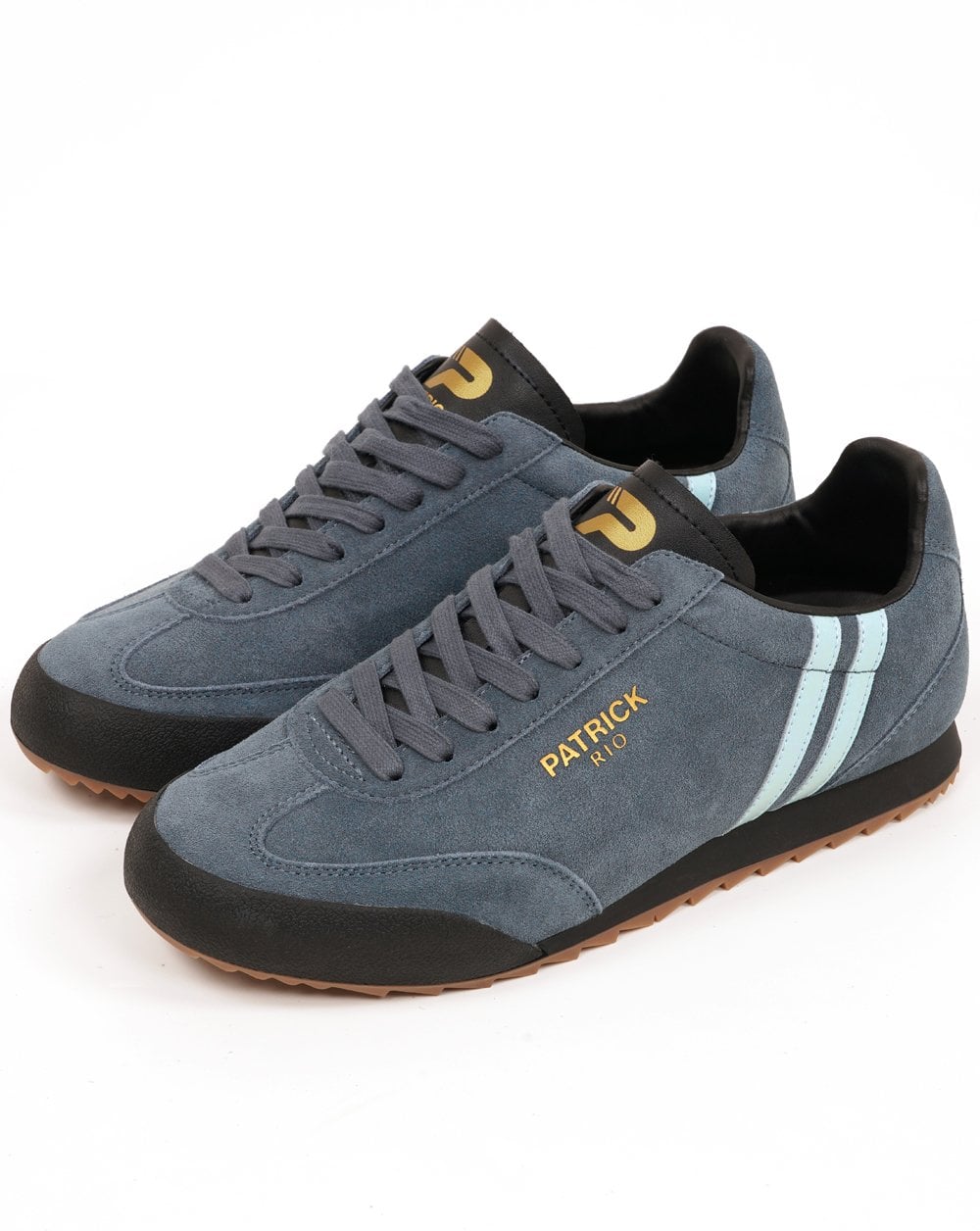 Patrick Rio Trainers Steel Blue / Sky