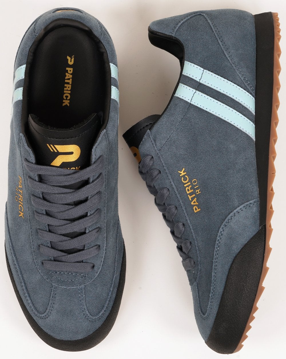 Patrick Rio Trainers Steel Blue / Sky