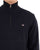 Gant Cotton Half Zip Sweater Navy Blue